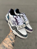 Tênis LV Trainer Custom Velcro Fem/Masc