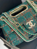 Bolsa CH AS4221 Green Tweed