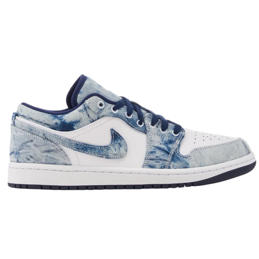Tênis Jordan 1 Low Washed Denim