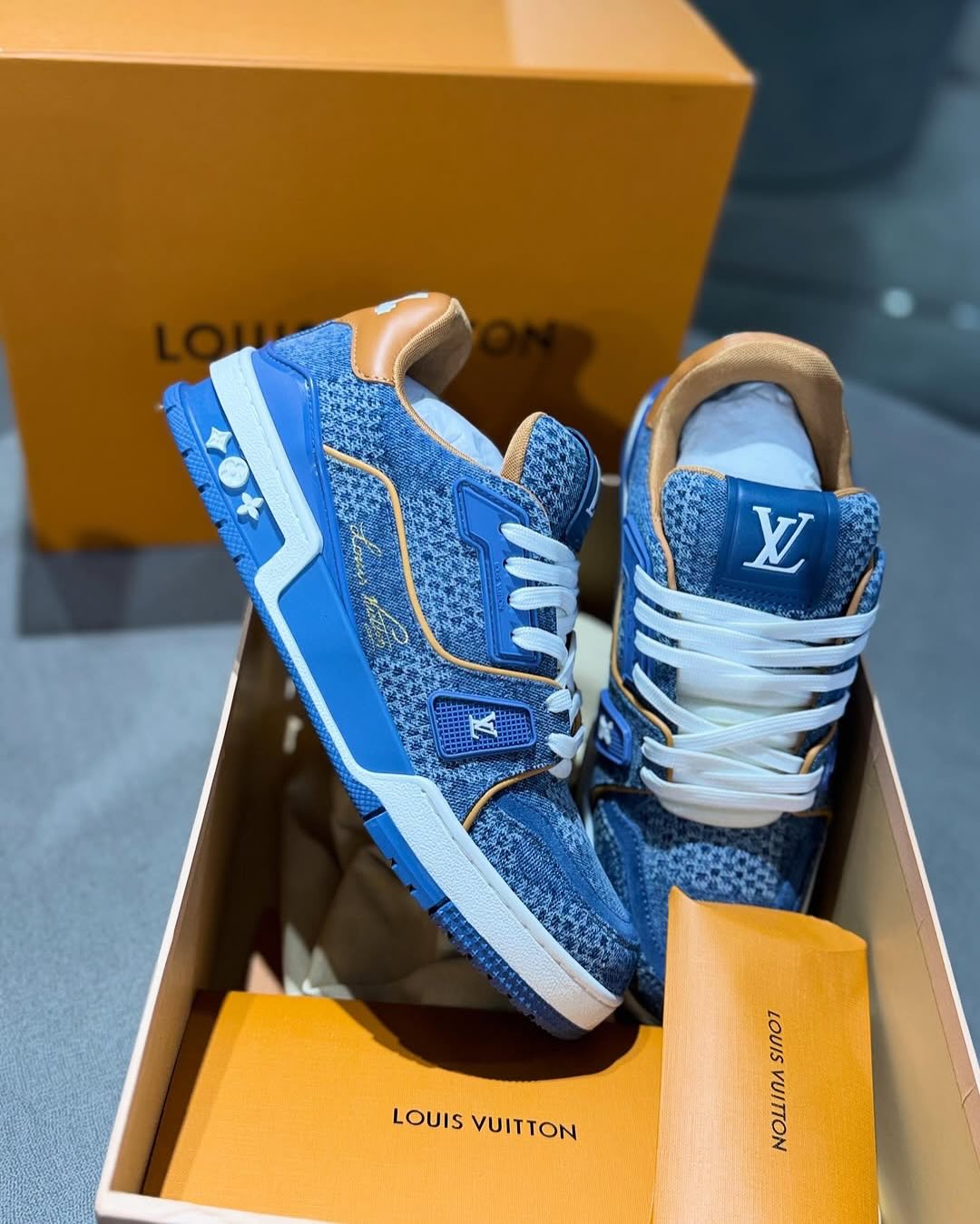 Tênis Trainer Denim