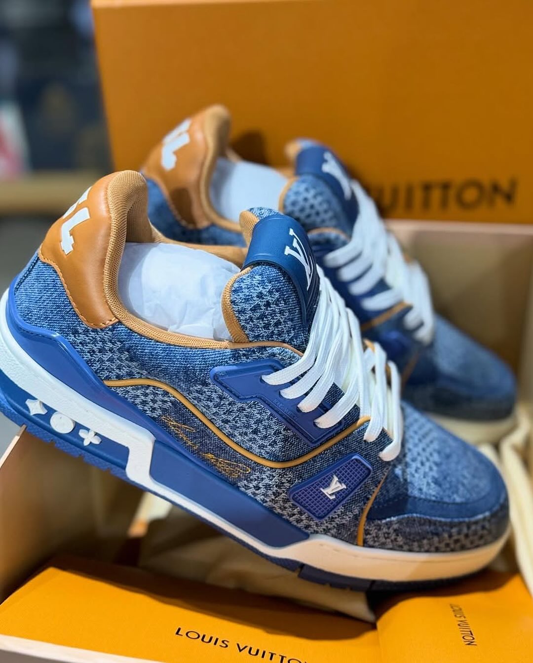 Tênis Trainer Denim