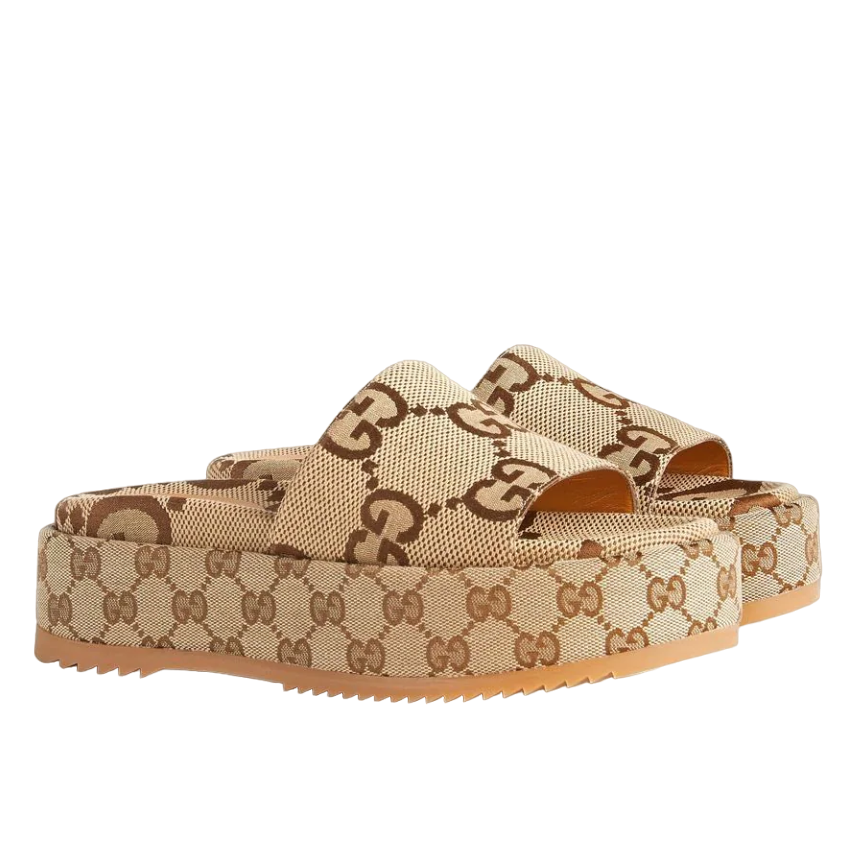 Sandália De Plataforma GG Angelina