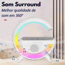 G Speaker Smart Station Luminária Caixa De Som