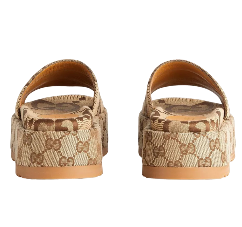 Sandália De Plataforma GG Angelina