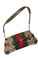 Bolsa de ombro GG Horsebit