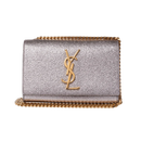 Bolsa Yves Saint Laurent Kate Silver
