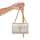 Bolsa Yves Saint Laurent Kate Silver