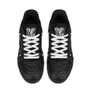 LV Trainer All Black Embossing