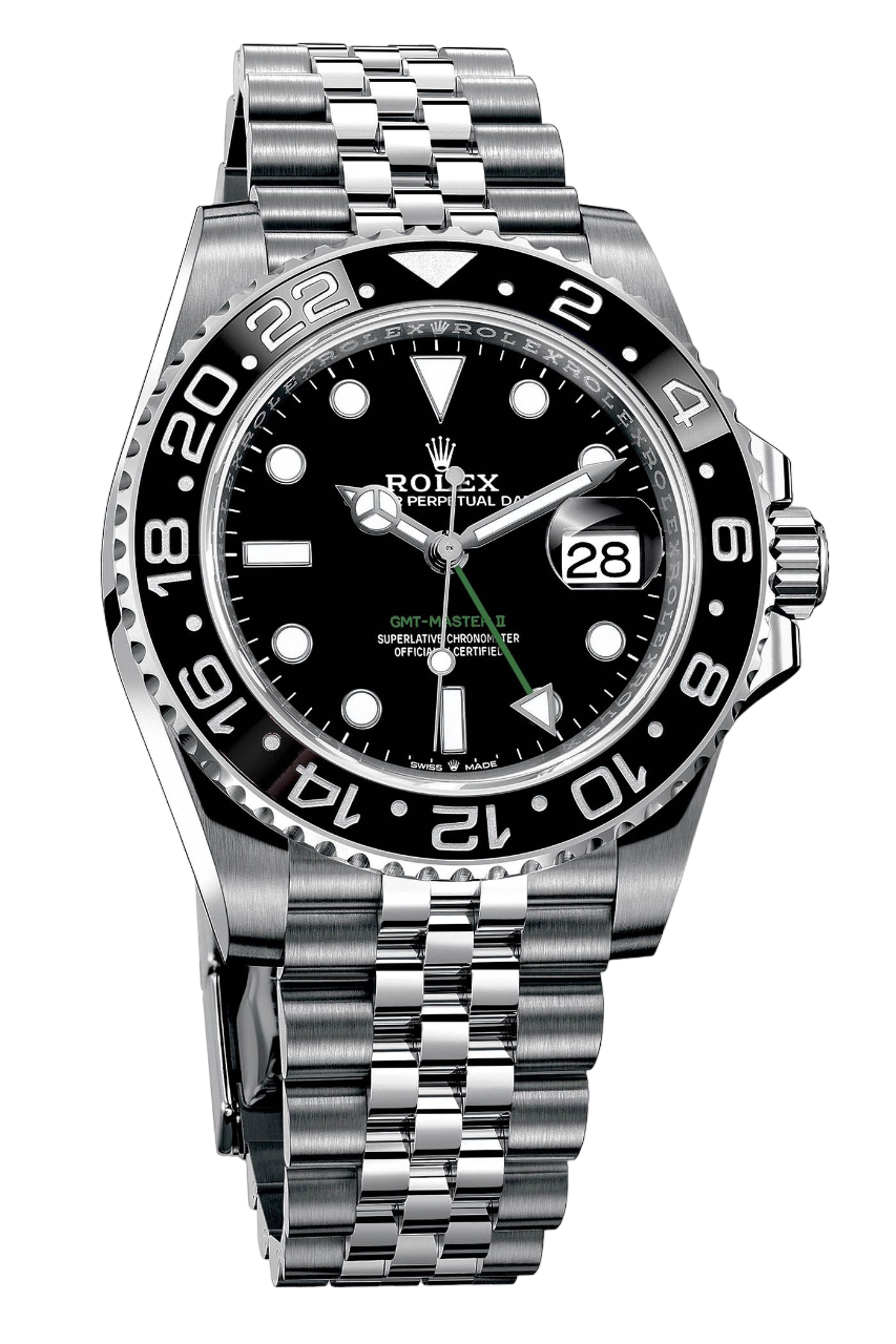 Rolex GMT Master II 116710LN on Jubilee Bracelet