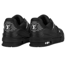 LV Trainer All Black Embossing