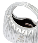 Bolsa Hobo Miu Wander Metalassê