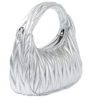 Bolsa Hobo Miu Wander Metalassê