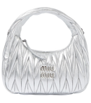 Bolsa Hobo Miu Wander Metalassê