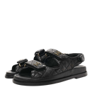 Sandália Chanel Grained Calfskin Velcro Dad