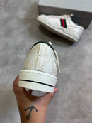 Tênis Mini GG Jacquard 1977 Off-White