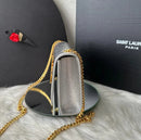 Bolsa Yves Saint Laurent Kate Silver
