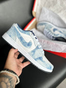 Tênis Jordan 1 Low Washed Denim
