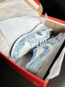Tênis Jordan 1 Low Washed Denim