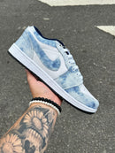 Tênis Jordan 1 Low Washed Denim