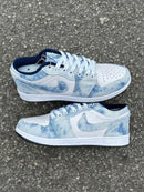 Tênis Jordan 1 Low Washed Denim