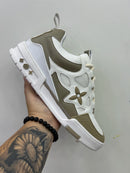Tênis Louis Vuitton Skate em Beige