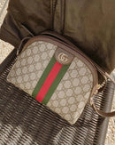 Bolsa Couro GG Ophidia Supreme