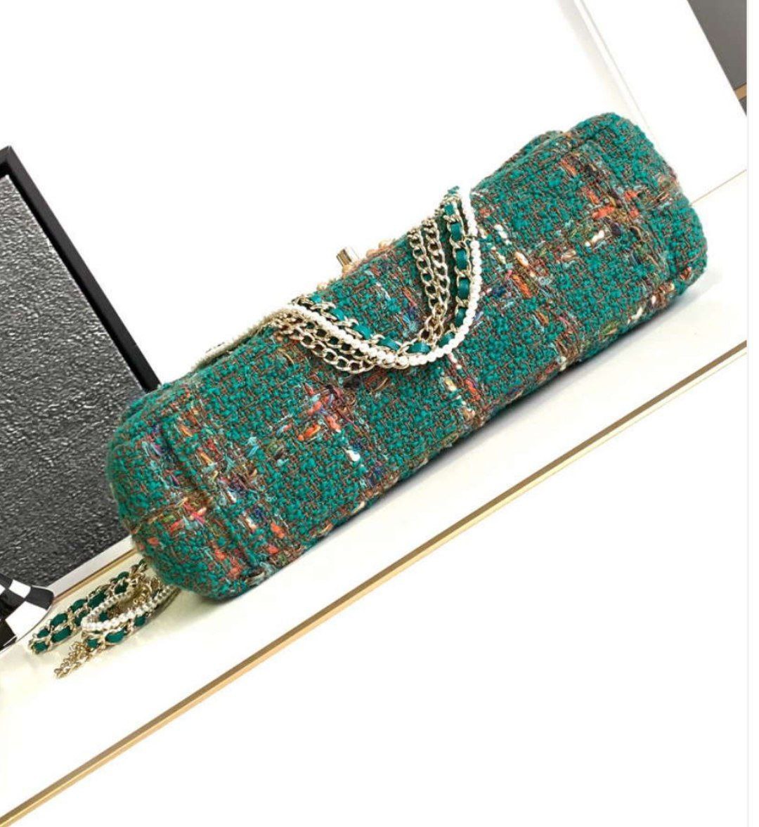 Bolsa CH AS4221 Green Tweed