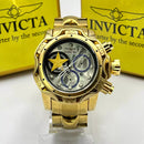 Relógio Invicta Reserve Venom Capitão América Branco