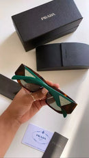 Óculos de sol Prada Eyewear Rectangular 09ZS