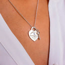 Colar Tiffany & Co. Pendente de Coração com Chave
