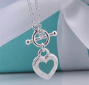 Colar Tiffany  Love Heart