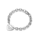 Pulseira com Berloque de Coração Tiffany & Co.