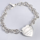Pulseira com Berloque de Coração Tiffany & Co.