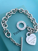 Pulseira Tiffany & Co. Heart Tag Bracelet
