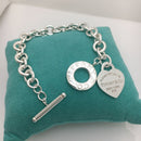 Pulseira Tiffany & Co. Heart Tag Bracelet