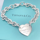 Pulseira com Berloque de Coração Tiffany & Co.