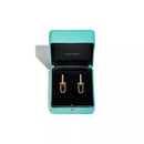 Brincos Tiffany & Co. com Elos Cravejados Ice