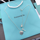 Colar Tiffany & Co. Pendente de Coração com Chave